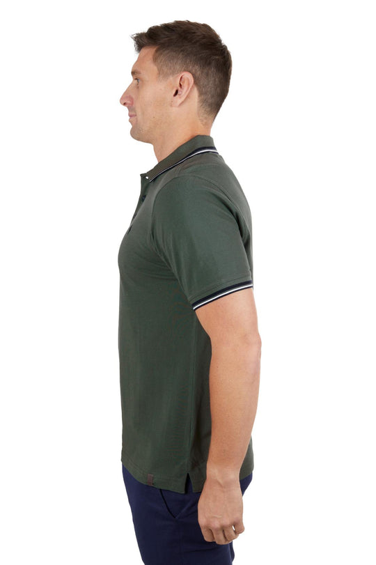 Thomas Cook - Mens Dark Green Logan Tailored Polo