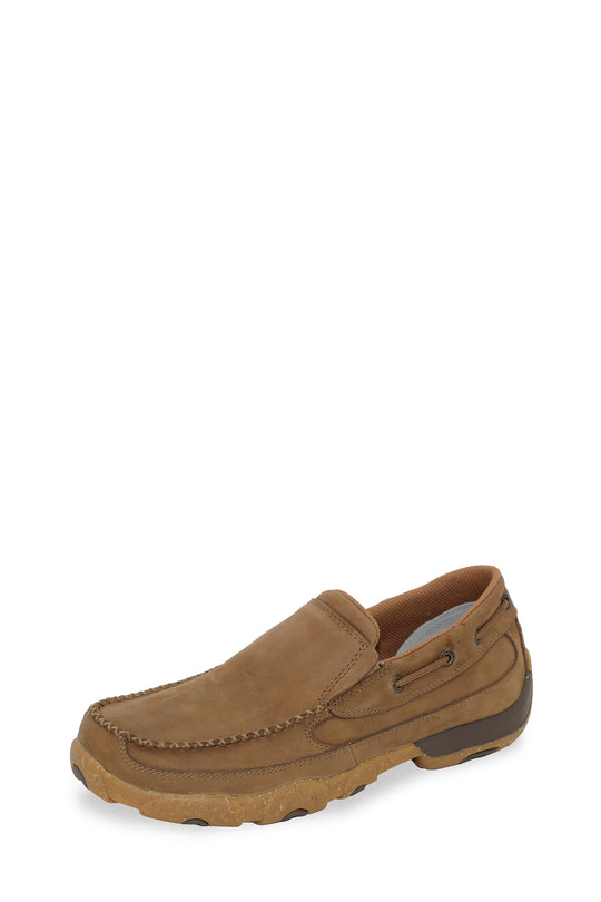 Twisted X - Mens Tan Boat Mocs