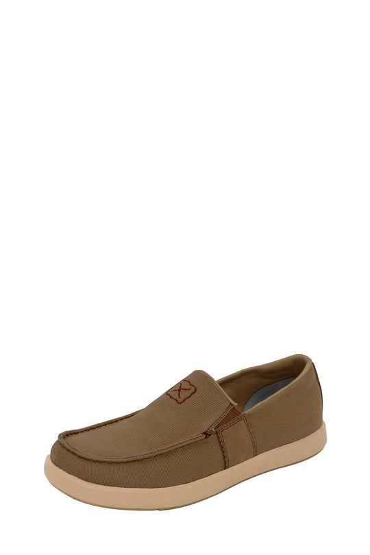 Twisted X - Mens Canvas Slip On Mocs