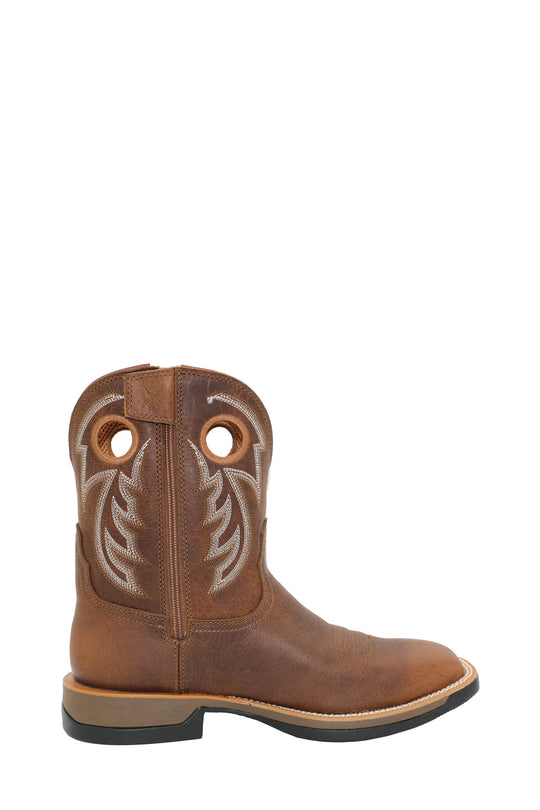 Twisted X - Men's 9" Tech X1 Zip Boot Antique Brown