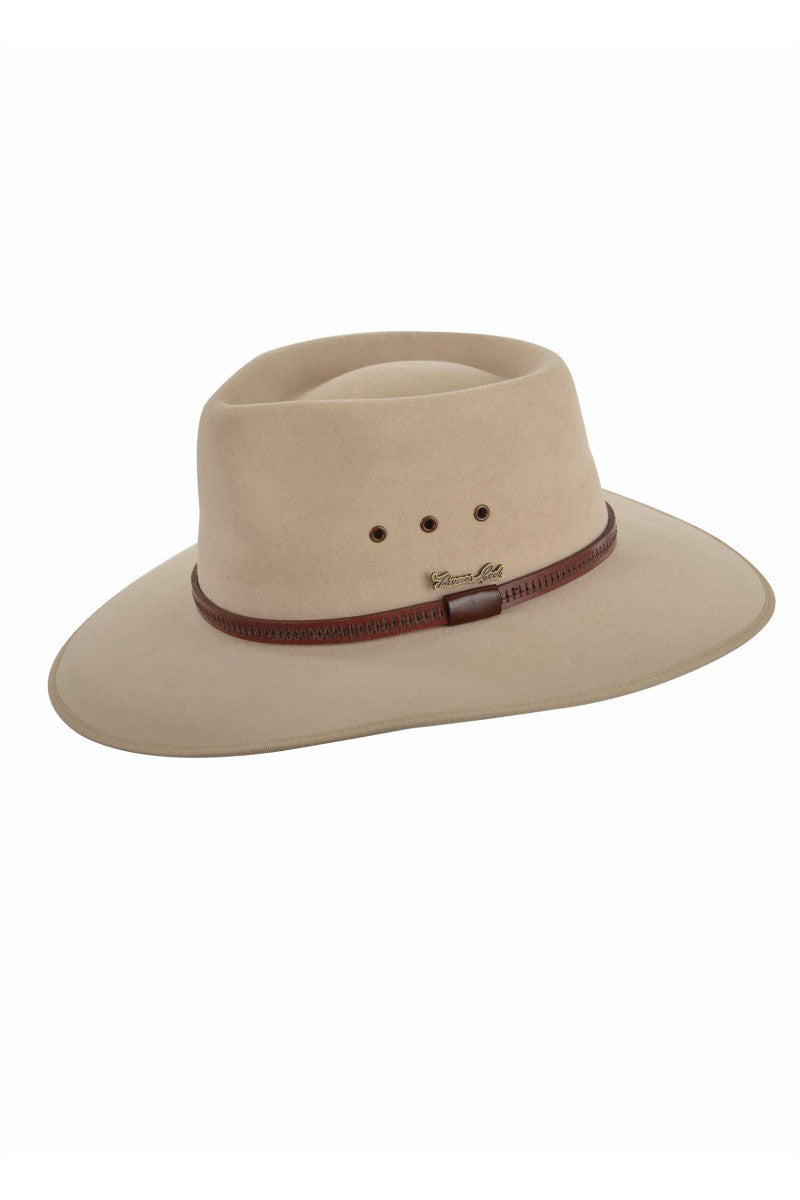 Thomas Cook - Grazier Pure Fur Felt Hat Sand