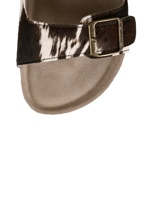 Thomas Cook -Womens Trinity Buckle Sandal - Cow Pattern