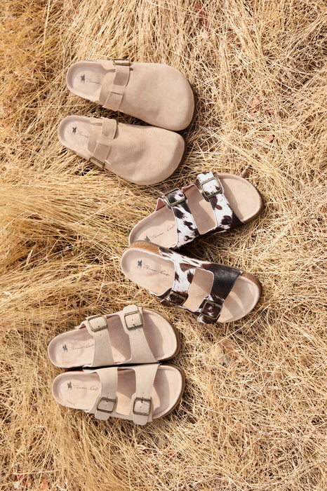 Thomas Cook - Womens Trinity SD Buckle Sandals - Taupe