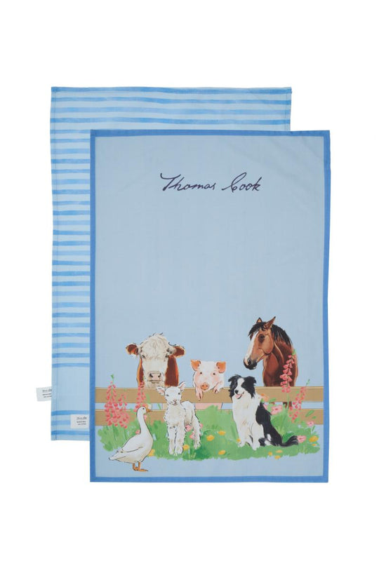Thomas Cook - Light Blue Tea Towel 2Pack