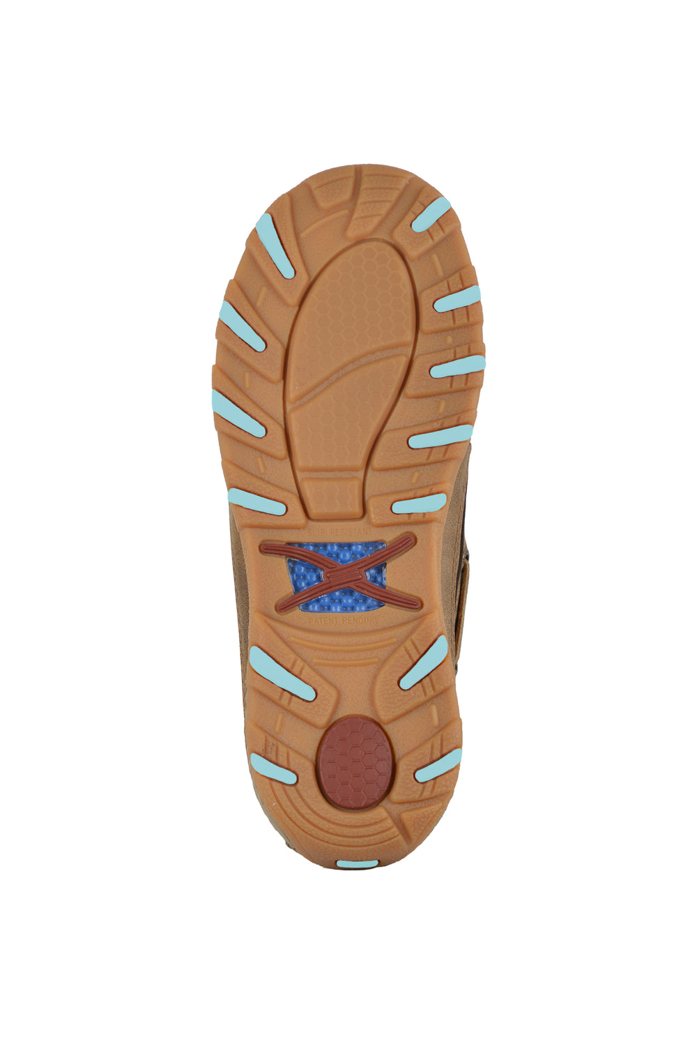 Twisted X - Womens Turquoise Cell Stretch Mocs