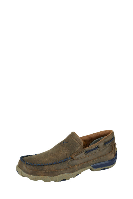 Twisted X - Children's Bomber Brown Mocs
