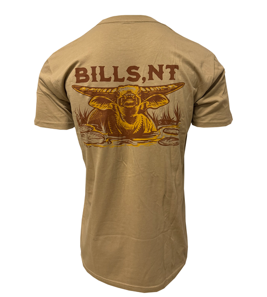 BBWS - Mens Khaki Wallowing Buff Tee