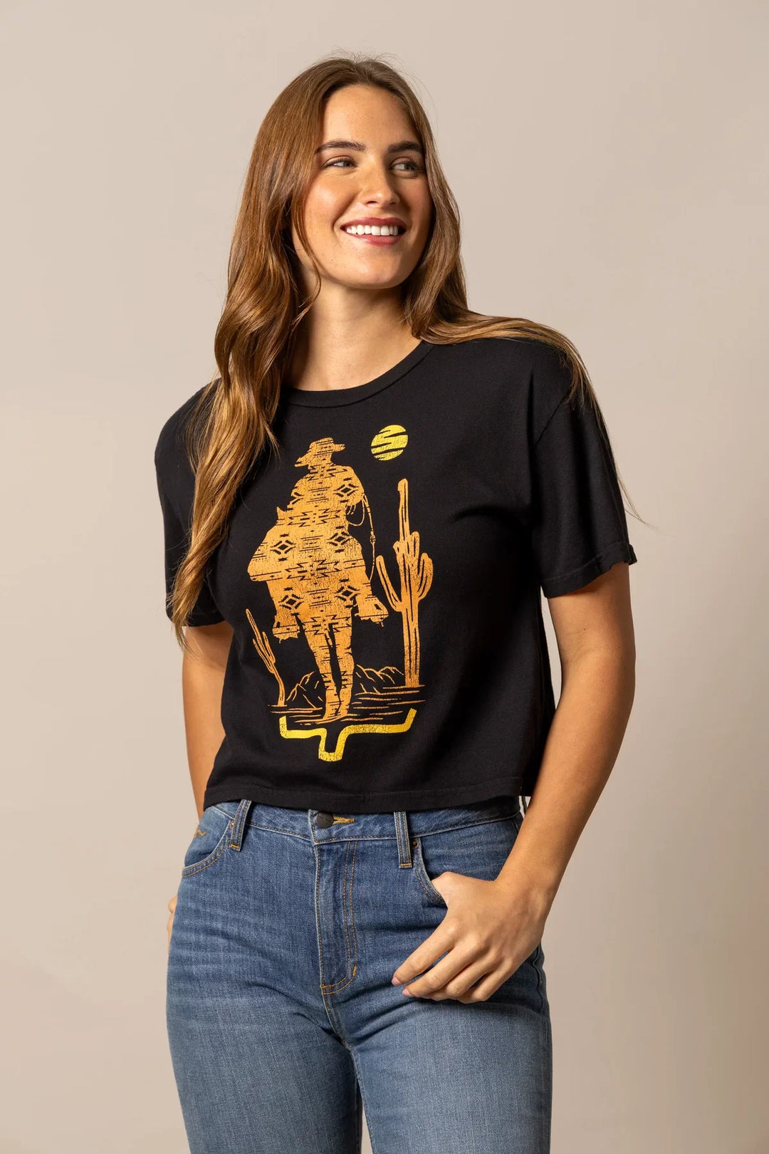 Kimes Ranch - Womens The Road Cropped Tee