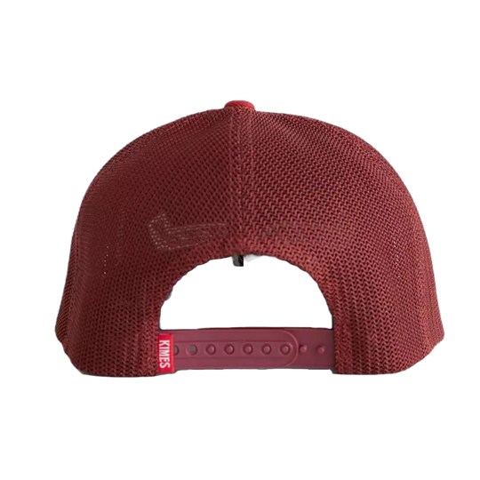 Kimes Ranch - Nite Train Dark Red Cap