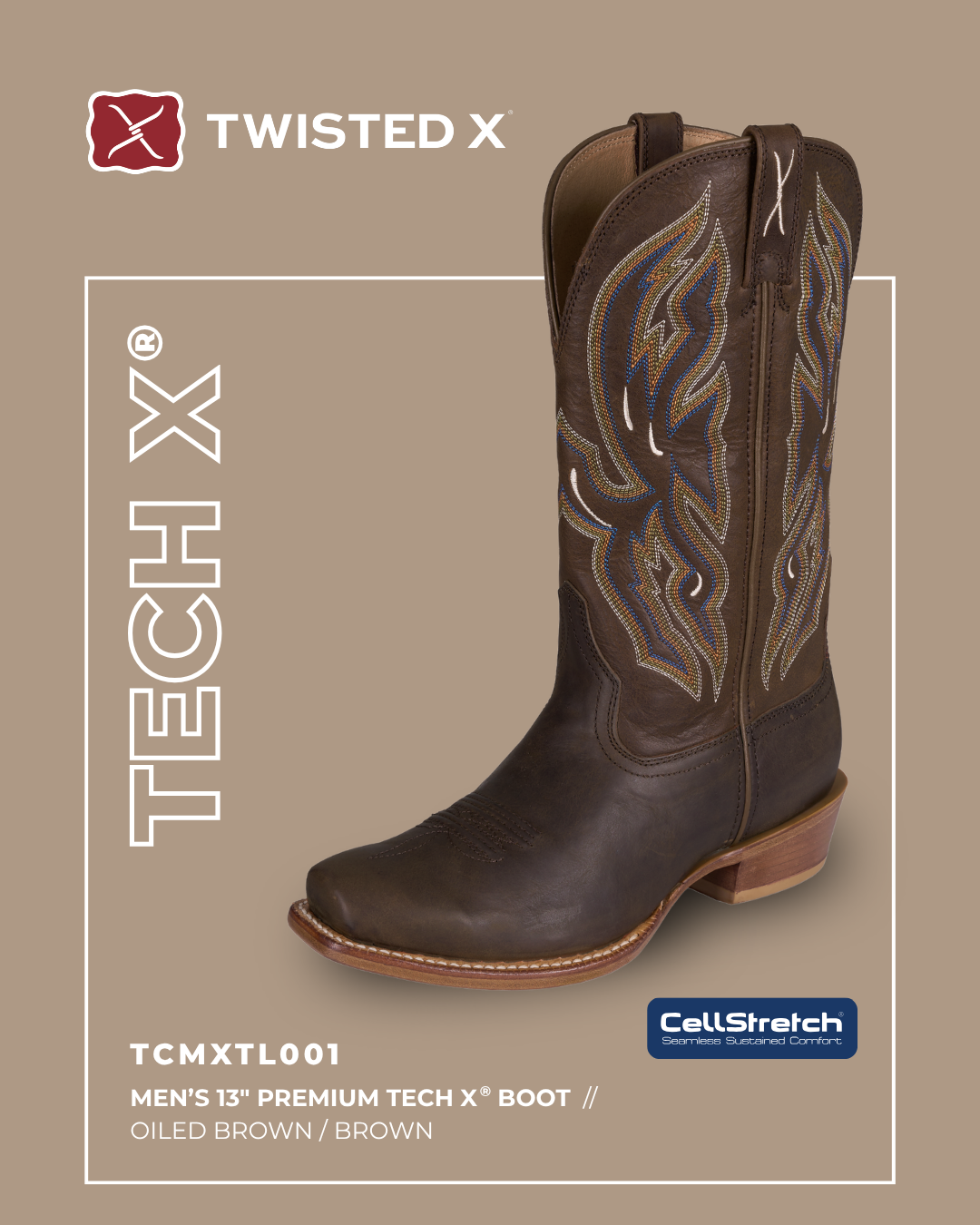 Twisted X - Men's 13 Premium Tech X Boot