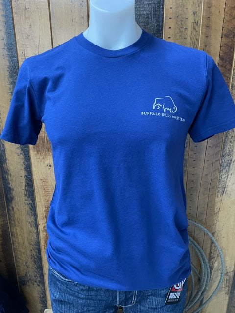 BBWS - Mens Cobalt Logo Tee