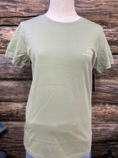 BBWS - Womens Pistachio Barra Tee