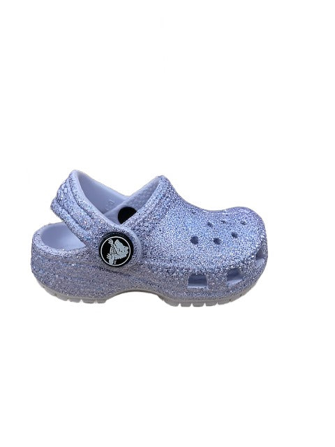Crocs - Kids Classic Clog Silver Glitter