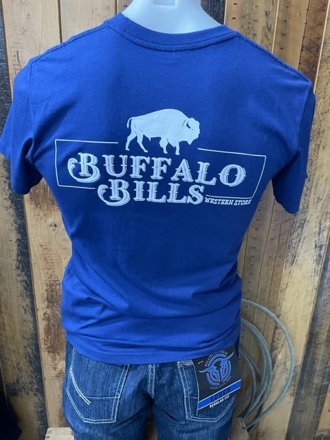 BBWS - Mens Cobalt Logo Tee