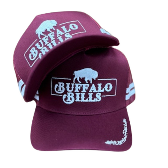 BBWS - QLD Logo Maroon Trucker Cap