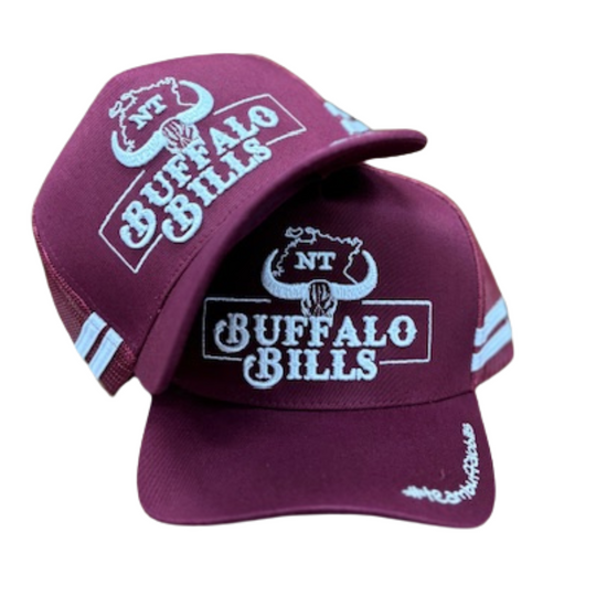 BBWS - NT Logo Maroon Trucker Cap