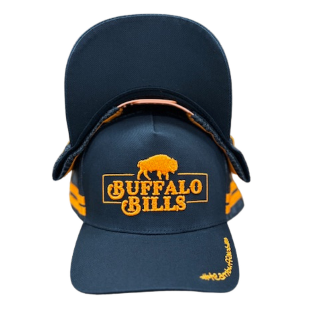 BBWS -  QLD Logo Black/Ochre Trucker Cap