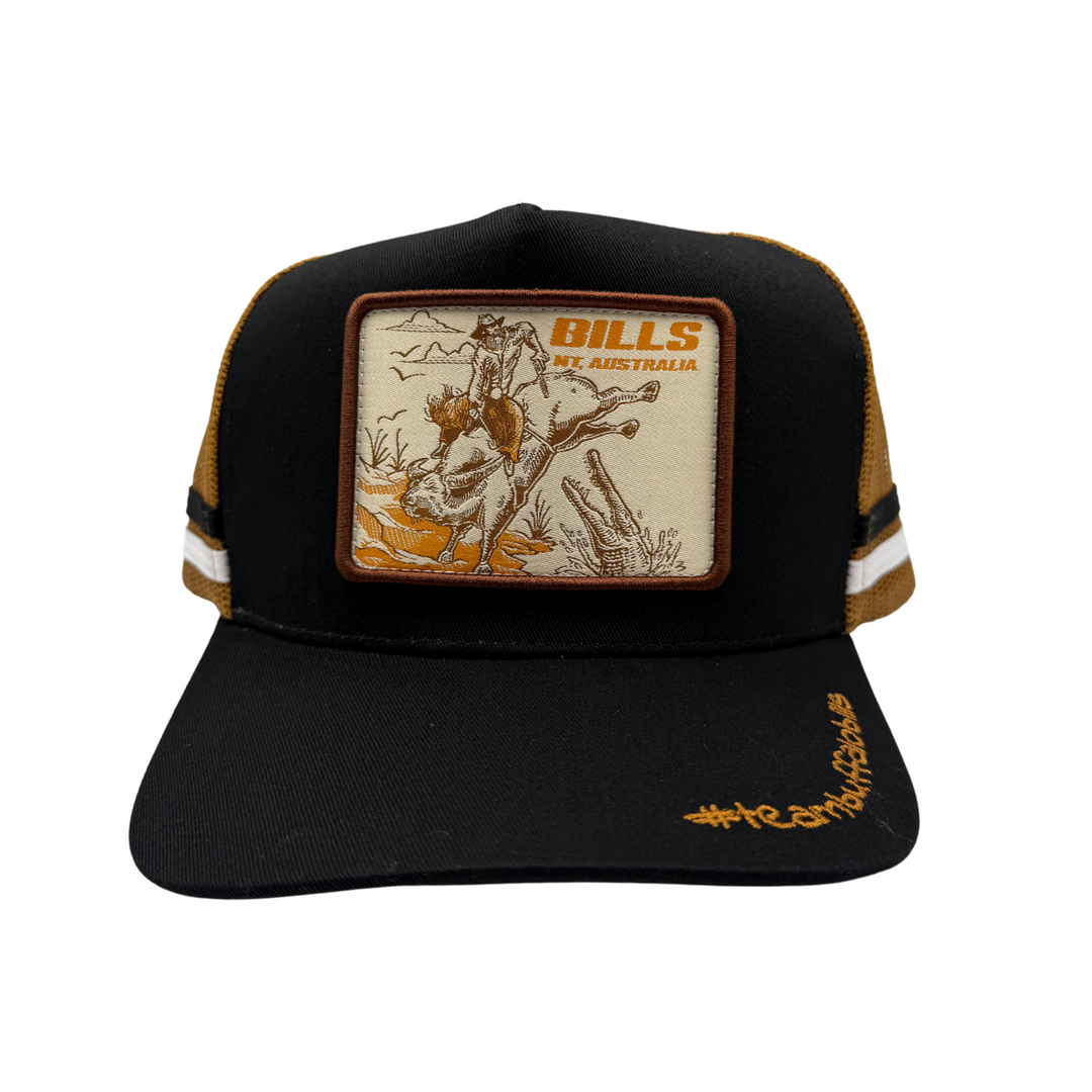 BBWS - Black Buff Tamer Trucker Cap