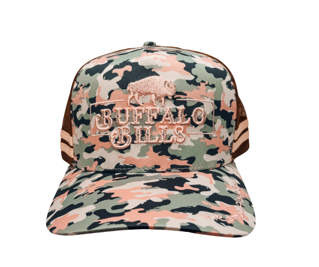 BBWS - QLD Roper River Camo Trucker Cap