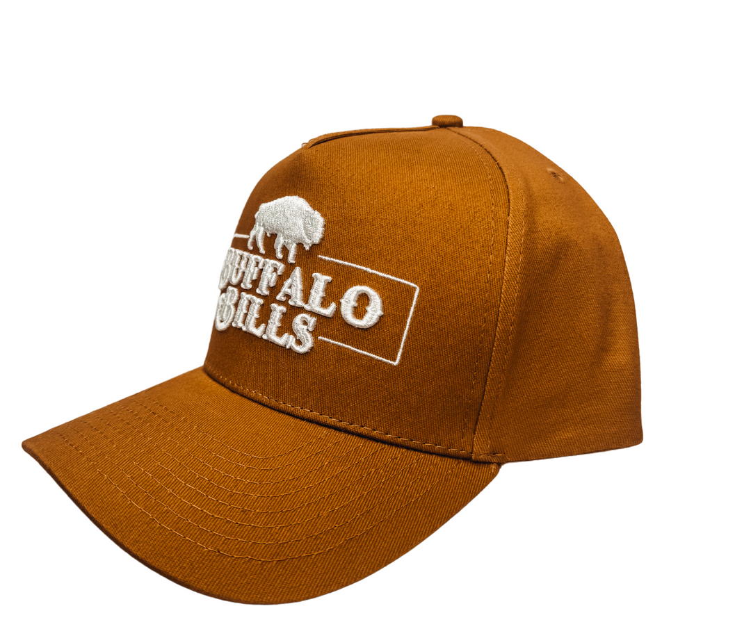 BBWS - Tan QLD Logo Full Fabric Cap