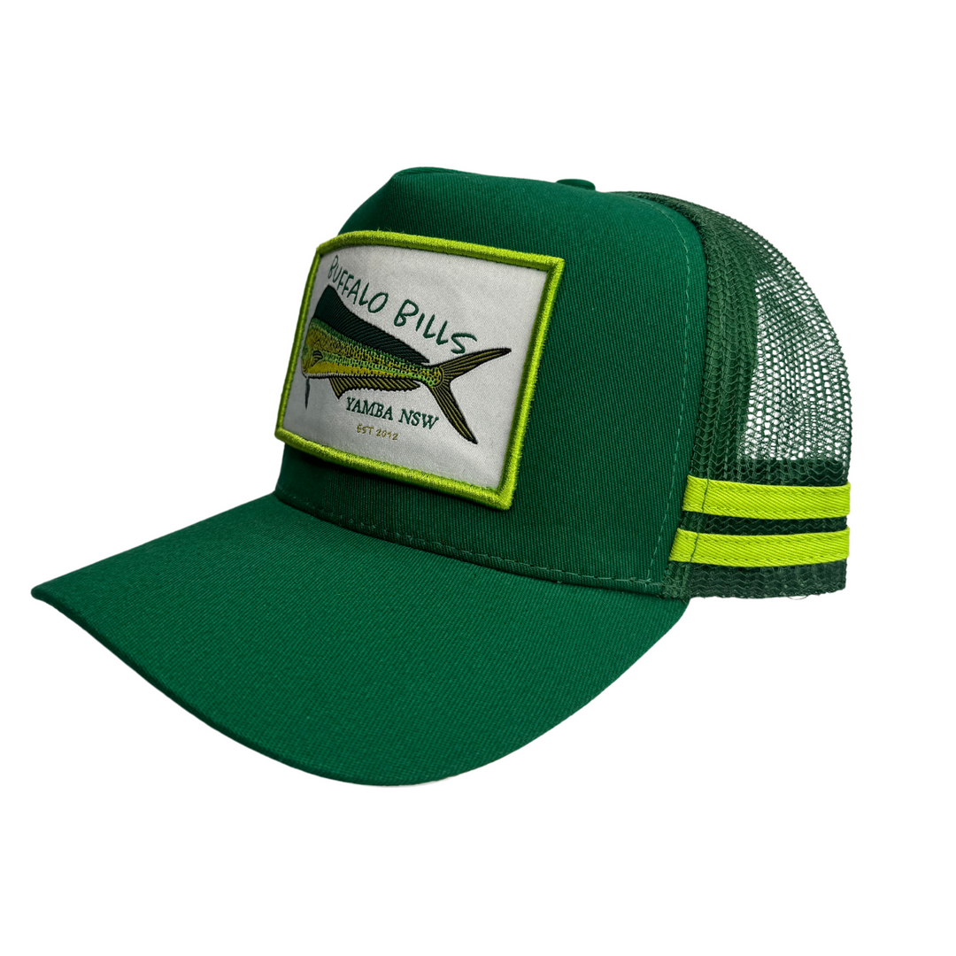 BBWS - Mahi Mahi Green Trucker Cap