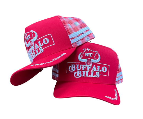 BBWS - Red Gingham NT Trucker Cap