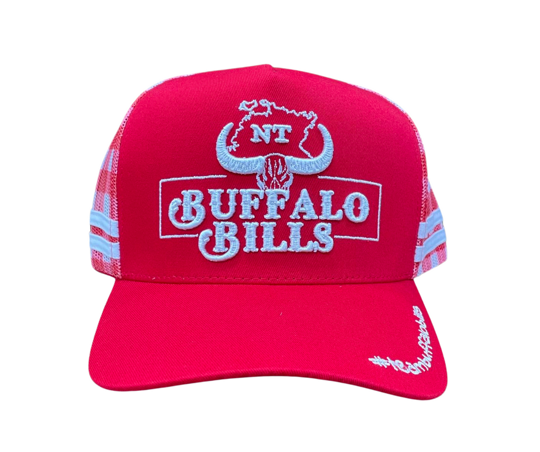 BBWS - Red Gingham NT Trucker Cap