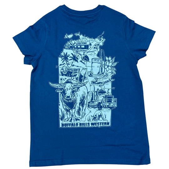 BBWS - Womens Atlantic NT Map Tee