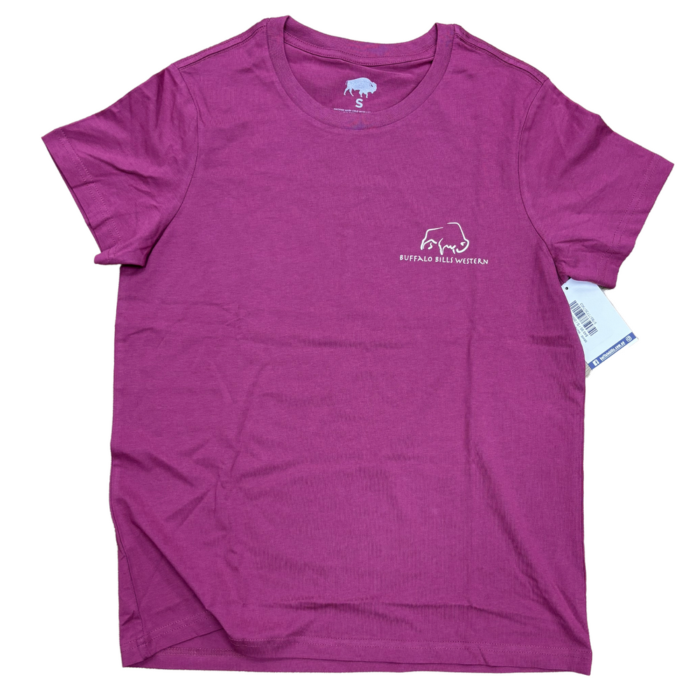 BBWS - Womens Berry Nt Map Tee