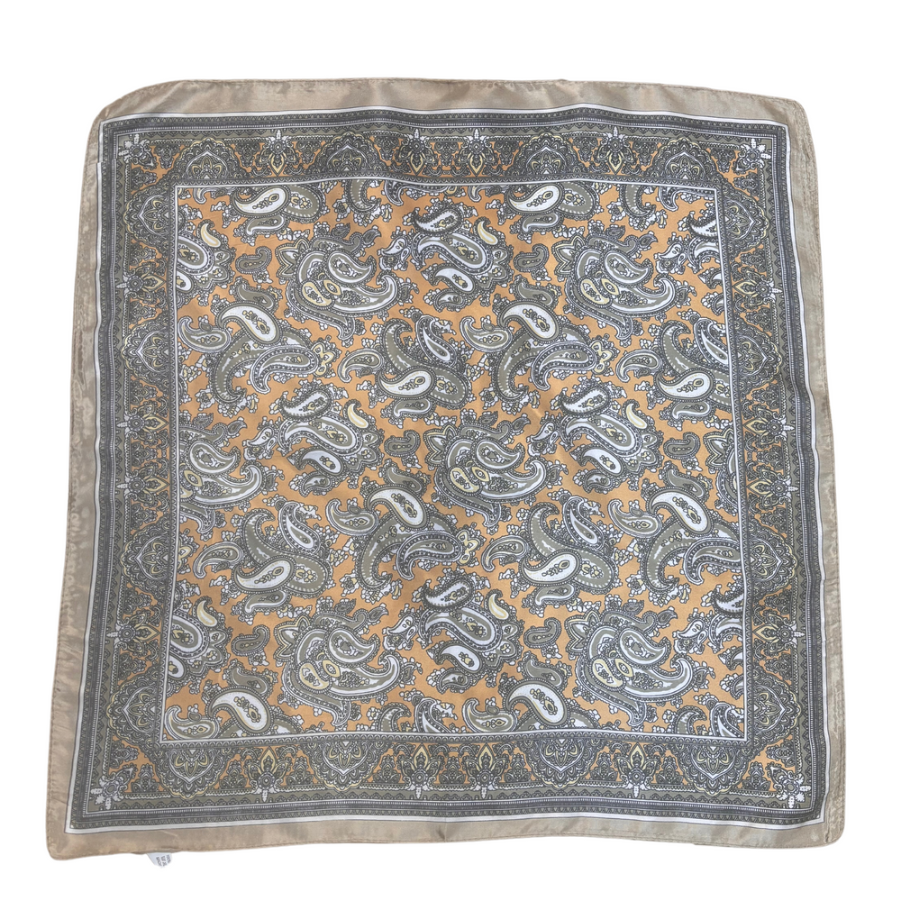 Wild Rag - Coffee Paisley Medium