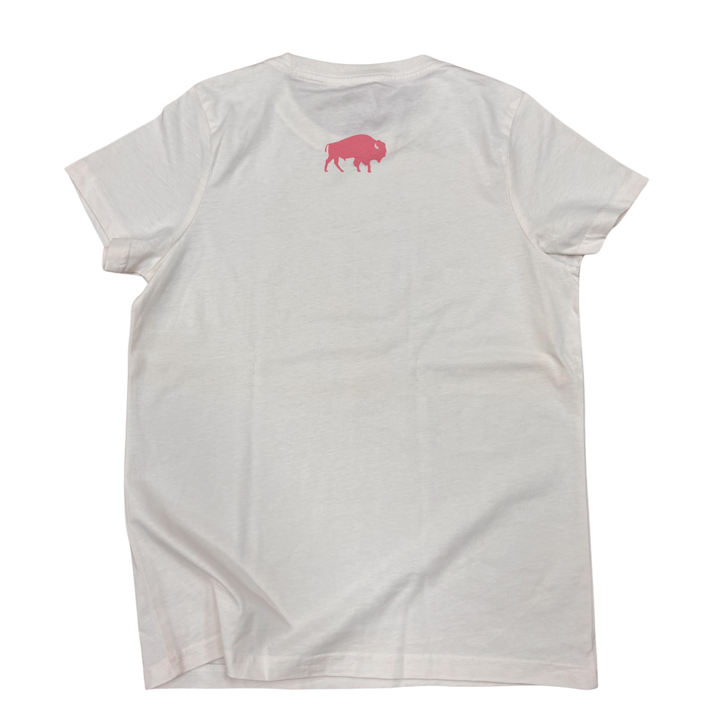 BBWS - Womens Neutral Cowgirls Front Logo Tee