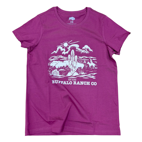 BBWS - Womens Berry Ranch Co Tee