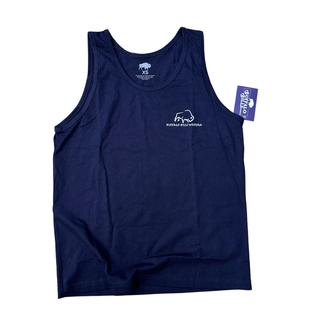 BBWS - Navy NT Logo Singlet