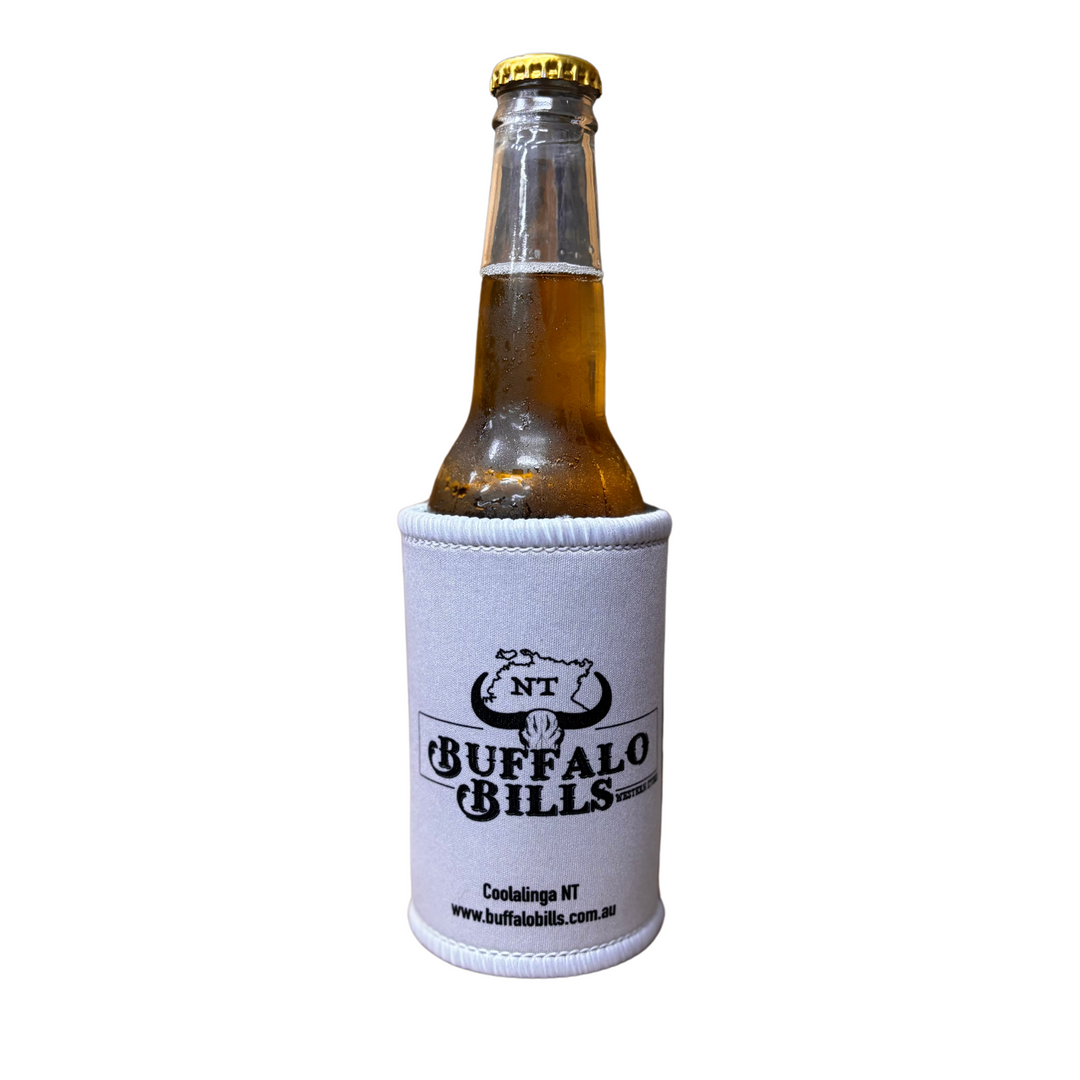 BBWS - Stubby Cooler Grey Borroloola Cowboy