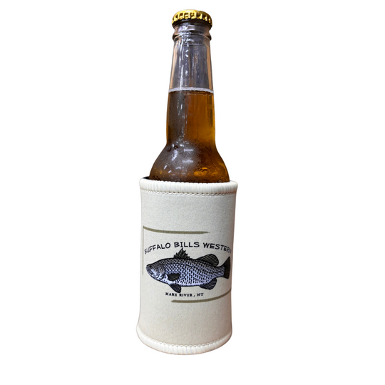 BBWS - Stubby Cooler Light Tan Barra & Mud Crab