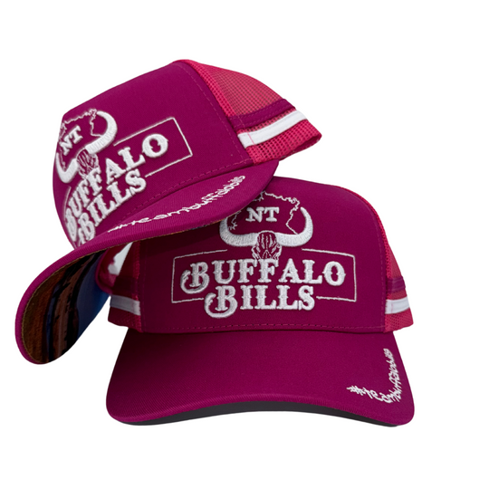 BBWS - Kids Pink NT Logo Trucker Cap