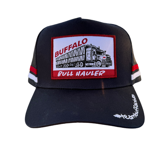 BBWS - Navy Bull Hauler Patch Cap