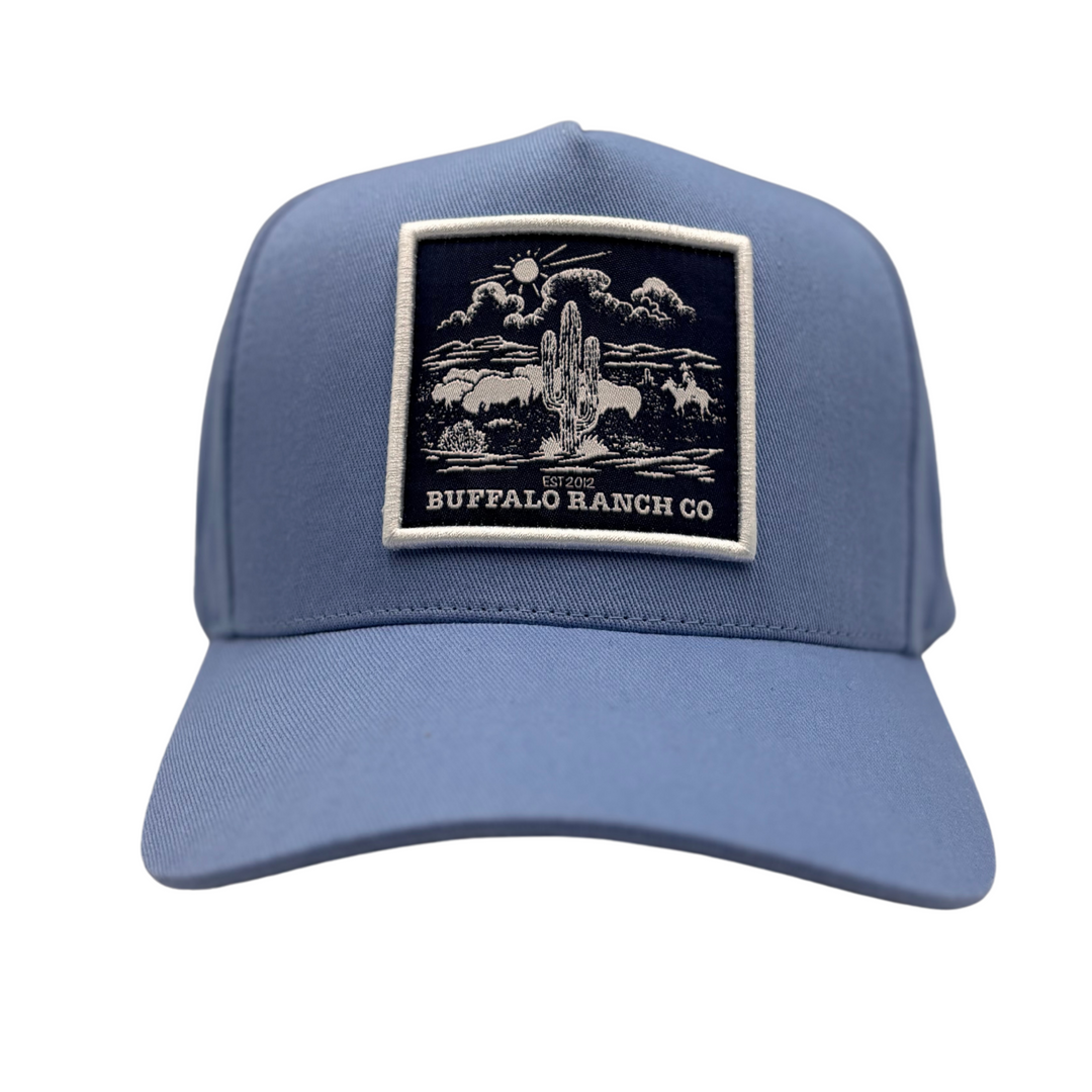 BBWS - Sky Blue Ranch Co Full Fabric Cap