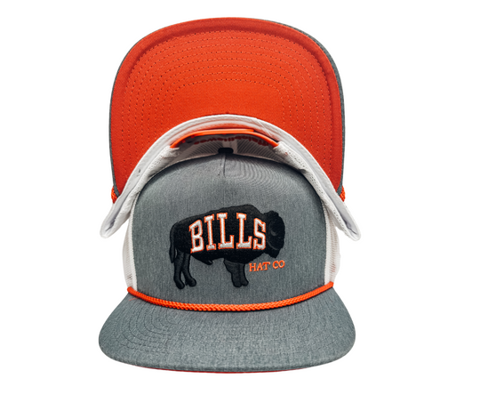 BBWS - Grey Bills Hat Co Flat Cap
