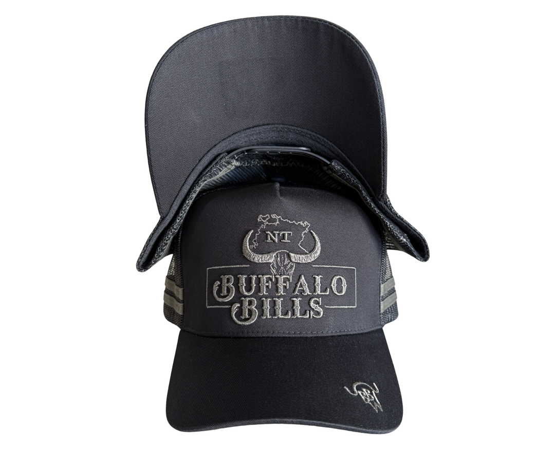BBWS - Black Grey NT Logo Trucker Cap