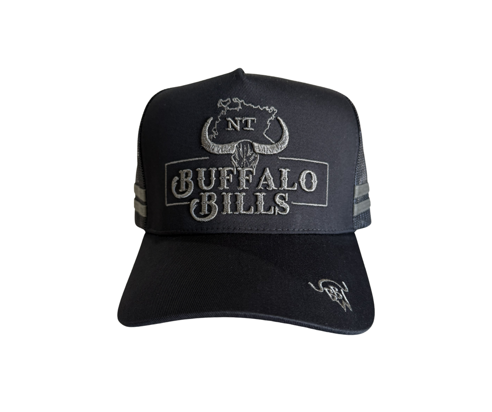 BBWS - Black Grey NT Logo Trucker Cap