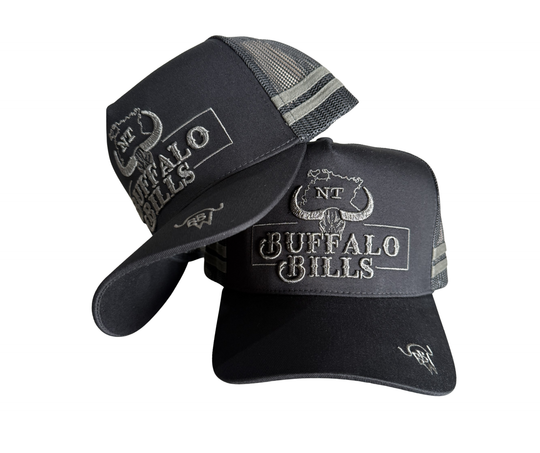 BBWS - Black Grey NT Logo Trucker Cap