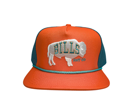 BBWS - Peach Bills Hat Co Flat Cap