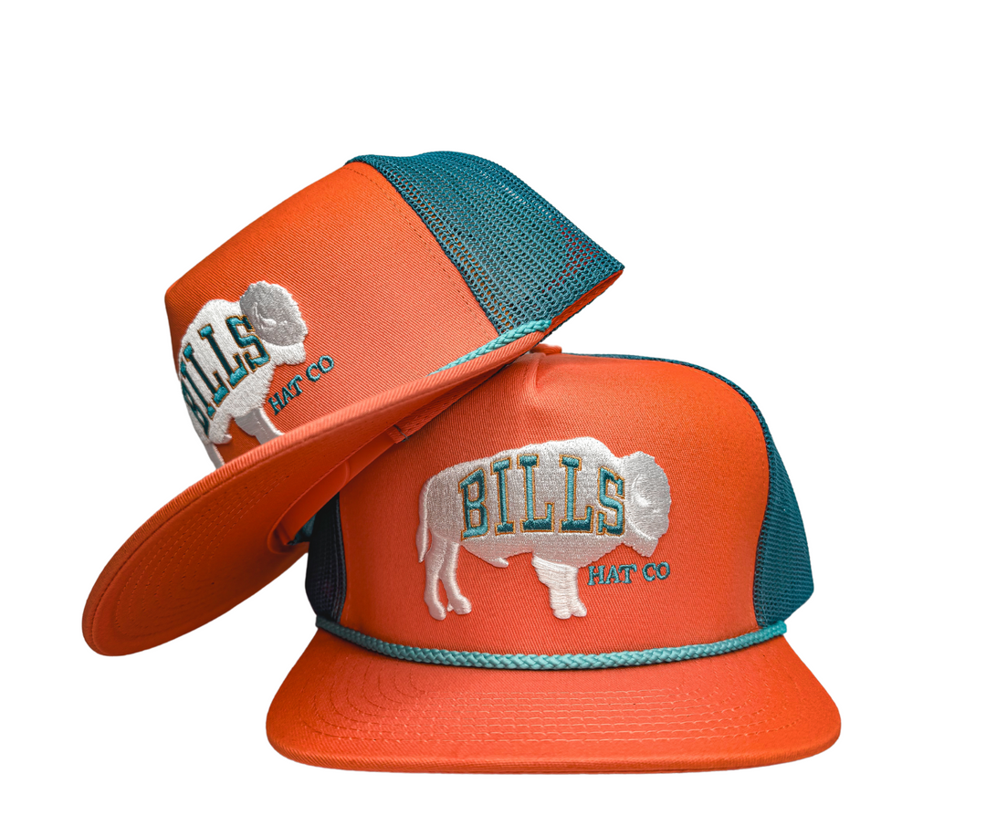 BBWS - Peach Bills Hat Co Flat Cap