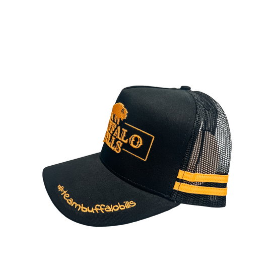 BBWS - QLD 3D Logo Black/Gold Trucker Cap