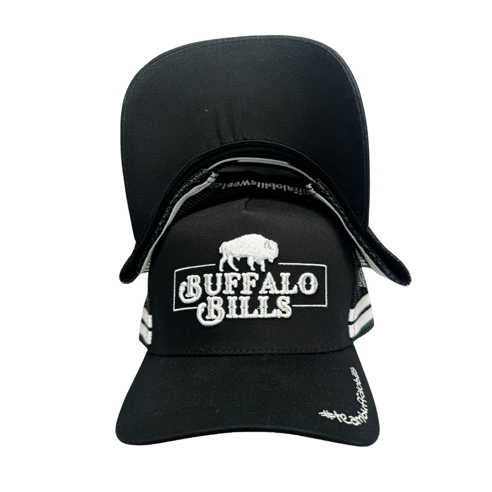 BBWS - QLD 3D Logo Black Trucker Cap