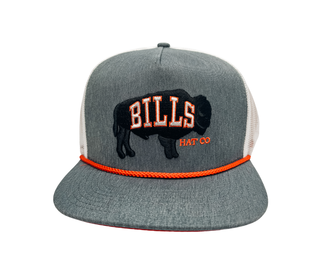 BBWS - Grey Bills Hat Co Flat Cap