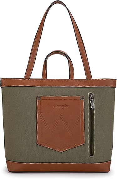 Wrangler - Khaki Iconic Logo Handbag