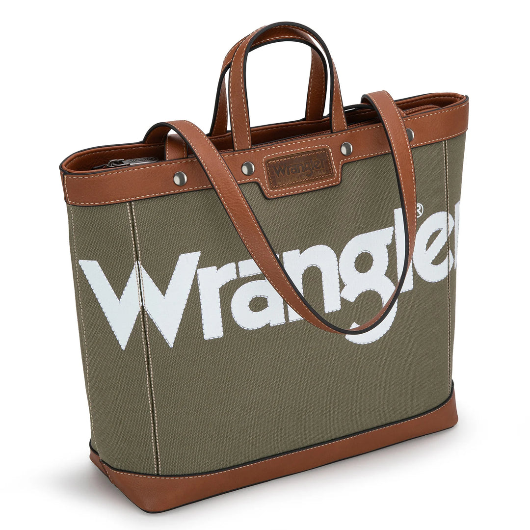 Wrangler - Khaki Iconic Logo Handbag