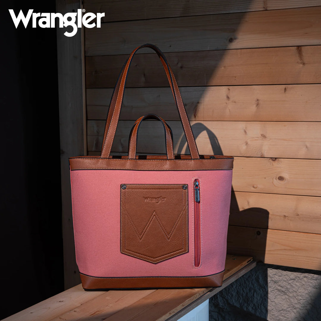 Wrangler - Pink Iconic Logo Handbag